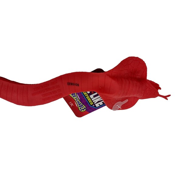 Cobra Snake Life-Like Imperial Squishy Ja-Ru Toy Figure Creatures Stretchable 4+ - Picture 16 of 16